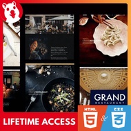 Grand Restaurant HTML & CSS Template
