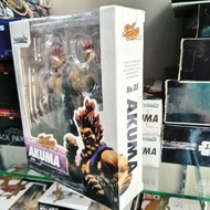 Toy act figureshf akuma streetfighter recast bandai