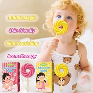Kids' Interactive Bubble Bath Bomb Lollipop Children's Bubble Bath Bomb For Kids Fizzy Tablet I3z7