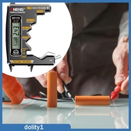 [Dolity1] Battery Tester Digital Multipurpose Small Battery Tester for Home Use 9V C/D