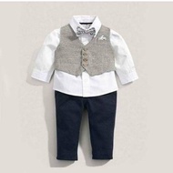 3pcs navy pants suit / Boys suit