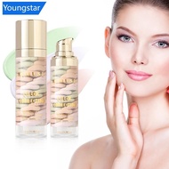 [ForeverYoung] 3-in-1 Face Primer Makeup Moisturizing Isolation Cream Invisible Pores Facial Brighten Skin Tone Cosmetics Color Correcting Face Primer M7R9