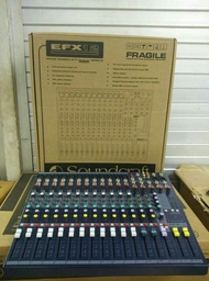 Mixer SoundCraft EFX12 EFX 12 Full 12 Mono LEXICON Efek Vocal Reverb