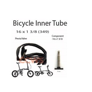 CCWS Racing Bike Inner Tube – 16 x 1 3/8 (349) Presta Valve