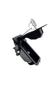 ZDC Pop Up Latch With Keys Epoxy Black MS-609-1D-1