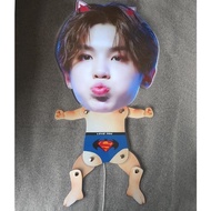 Nine Percent黄明昊 Justin 伸缩娃娃 定制应援周边Nine Percent Huang MhaoSanliou Sticker//♕9.22