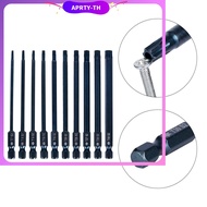 <APRTY>1pc 100mm Blue Magnetic Torx Screwdriver Bits Set Electric Screwdriver T7-T40