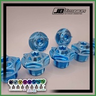 ▦ ♕ GR5 TITANIUM | Sniper 150/155 Gear Oil Bolt | Gr5 Titanium