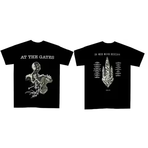 AT THE GATES cd lgo EATER OF GODS Official Tour SHIRT LAST 2XL New OOP war