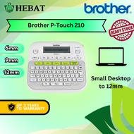 Brother P-Touch PT-D210 Portable Label Maker Printer Laminated Sticker similar D210 J