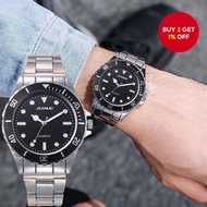 Value Choice 2024 Business Quartz Watch, Stainless Steel Alloy Band for Professional Men in the Offi