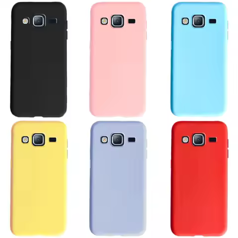Candy Color Case For Samsung Galaxy J5 2015 Case Soft Silicone TPU Back Cover Phone Case For Samsung