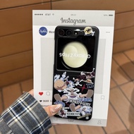 One Piece Luffy Foldable Lovely Cartoon Shockproof Cases for Samsung Z Flip7 Z Flip5 Z Flip4 Z Flip3