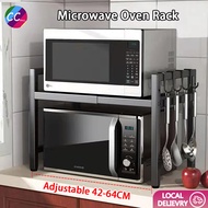 Microwave Rack Kitchen Rack Metal Oven Rack Household Steel kitchen Storage Rack Adjustable Storage rack