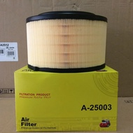 JS ASAKASHI A25003 Engine Air Filter For Ford Ranger 2.2 / 3.2, Mazda BT-50 2.2/ 2.5 / 3.2