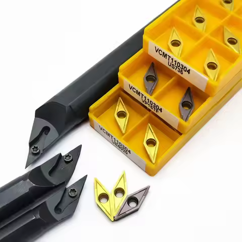 S10K S12M S16Q Inner Hole Turning Tool SVJCR 10mm 12mm 16mm Lathe Cutting Tool for VCMT110304 UE6020