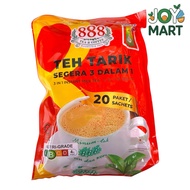 888 Teh Tarik 3 in 1 (20 Sachet) | Teh Tarik Instant Pekat & Beraroma