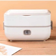 Electric Heating Lunch Box Single Layer Lunch Box 2 Bowls 1.2L