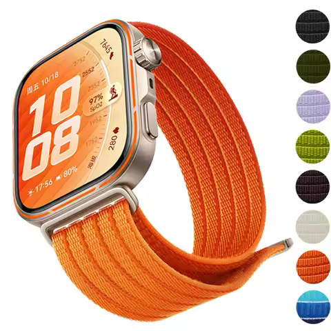 Original 1:1 Band For Huawei Watch Fit 5 Pro 4 Pro Strap Breathable Sport Nylon Loop Bracelet Correa