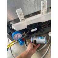 R134A ISI Gas CAR Điều hòa / LAMA PETI AIS Chất làm lạnh Điều hòa không khí Nạp lại động cơ FRIDGE Động cơ có thể chạm V