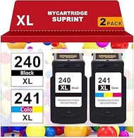 myCartridge SUPRINT 240XL 241XL Combo Pack Remanufactured Ink Cartridge Replacement for Canon 240XL 