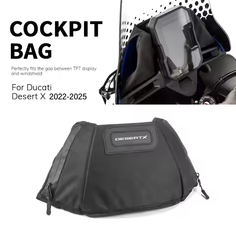 Motorcycle Cockpit Bag Luggage Storage Package Windshield Waterproof Bag Travel Bag For Ducati Deser