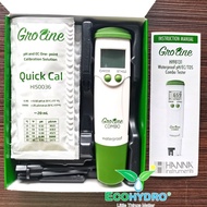 Hanna Instruments HI98131 GroLine Hydroponic Waterproof Pocket pH/EC/TDS/Temperature Tester HI 98131