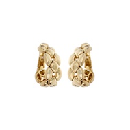 Cartier Vintage Gold Chain Link Earclips