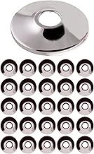 Supply Giant F-25390-25 7/8 inch Sure Grip Flange Escutcheon Plate for Copper Tubing, Shallow, Chrom