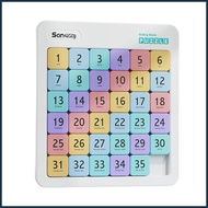 Sliding Puzzle 6x6 Magnetic Educational Game Number Sliding Puzzle Game for Kids Adults Travel Class