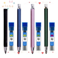 WINTE Mechanical Pencil 2B/4B/6B/8B Pencil Refill Metal Sketch Comics Design Writing Drawing Tool