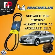 TOYOTA CAMRY ACV50 2.5 [6PK 1255] MICHELIN AUXILIARY BELT 100% ORIGINAL QUALITY PRODUCT MADE IN FRAN