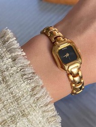Guess Vintage Watch 經典黑金款手錶