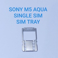 Sim Tray sony M5 Aqua Single Sim Sim Card Holder sony M5 Single 1pcs