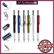 6 in 1 Universal Tool Pen Multifunctional / Alat Pen Multifungsi Universal 6 Dalam 1