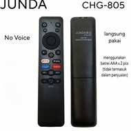 JUNDA 805 Remote Pengganti untuk Smart TV REALME Android