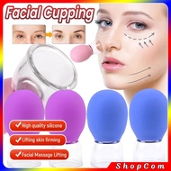 ShopCom 1pc Glass Face Cupping Cup Face Lift Beauty Cupping Cup