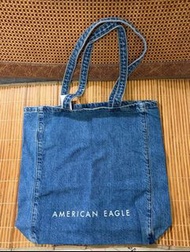 American Eagle Denim Tote Bag 牛仔帆布袋