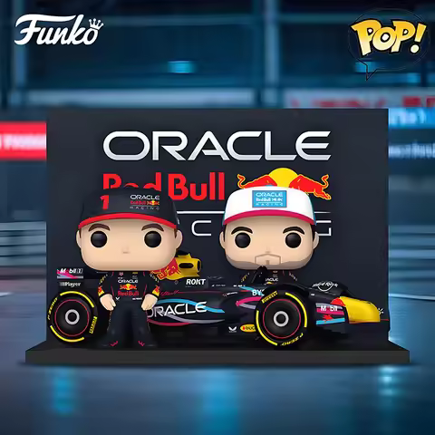 Genuine Edition FUNKO POP The Red Bull Racing Team in Formula One (F1) Max Verstappen Character Deco