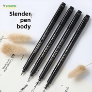 JOWENTY 4PCS Calligraphy Brush Pen Set, Regular script Writing Office School Supplies Felt Tip Black