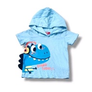 FOS MIKI Baby PDI Blue Dino casual Hoodie 6m-3y