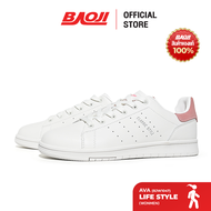 Baoji บาโอจิ รองเท้าผ้าใบผู้หญิง รุ่น AVA สีขาว-ชมพู