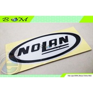 Sticker sticker logo Emblem Writing cutting helmet helmet nolan