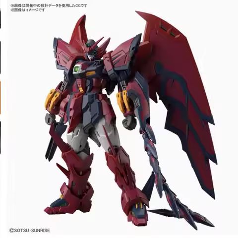 Bandai RG 1/144 RG38 Gundam Epyon (Gundam W) Plastic Model Kit Anime Action Figures Collection Toys 