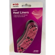 CVS Stylish Health Fashion Heel Liners (3 pairs/ 1 size fits all)