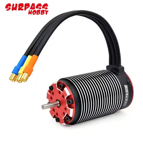 Surpass Hobby Rocket Supersonic V2 4985 1100KV/1580KV 3600W 4-pole 5mm Shaft Brushless Motor For 1/5