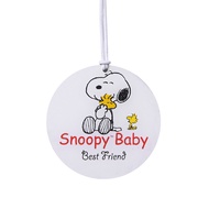 Snoopy Compatible with EZ-link machine Singapore Transportation Charm/Card Round（Expiry Date:Aug-2029）