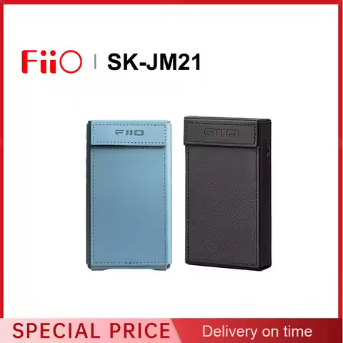 FiiO SK-JM21 Leather Protective Case Cover or Tempered Glass Screen Protector for FIIO JM21 Music Pl