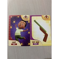 kad choki choki upin&ipin kad IJAT UNIQUE dan TOY GUN SPECIAL