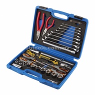 SB Tools 34Pcs Socket Wrench Set Box Socket Set Spanner Set